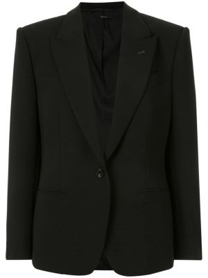 Slank lang blazer Tom Ford svart