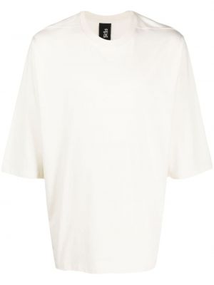 Oversize тениска с кръгло деколте Thom Krom бяло