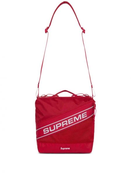 Reflexná kabelka Supreme červená
