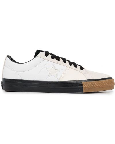 Stjernemønster sneakers Converse One Star hvit