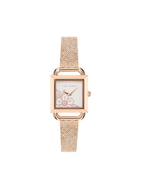 Zegarek z różowego złota Ted Baker