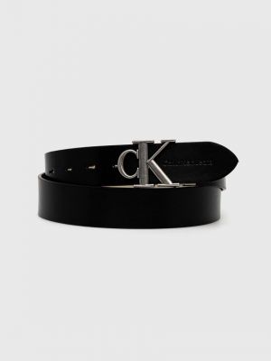 Oboustranný pásek Calvin Klein Jeans černý