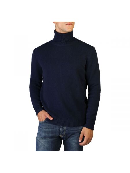 Sweter z kaszmiru 100% Cashmere niebieski