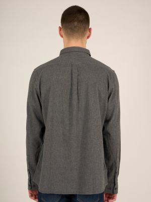 Marškiniai Knowledgecotton Apparel pilka