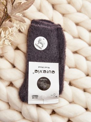 Шкарпетки з альпаки Kesi сірі
