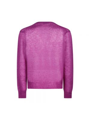 Jersey transparente de tela jersey de lana mohair Tom Ford violeta