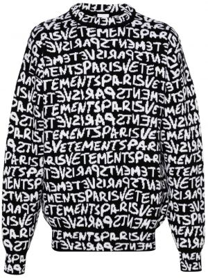 Вълнен пуловер Vetements
