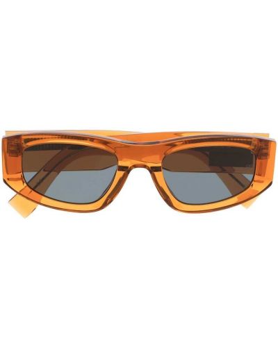 Okulary przeciwsłoneczne kocie oko Tommy Hilfiger - pomarańczowy