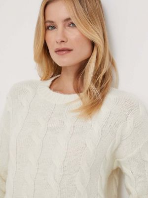 Beżowy sweter Sisley