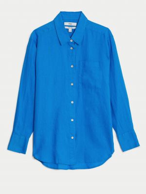 Košile Marks & Spencer modrá