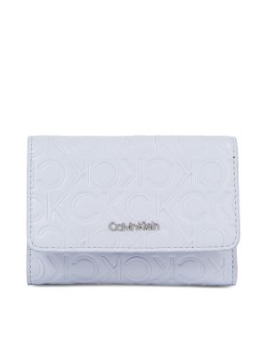 Прозорий гаманець Calvin Klein синій