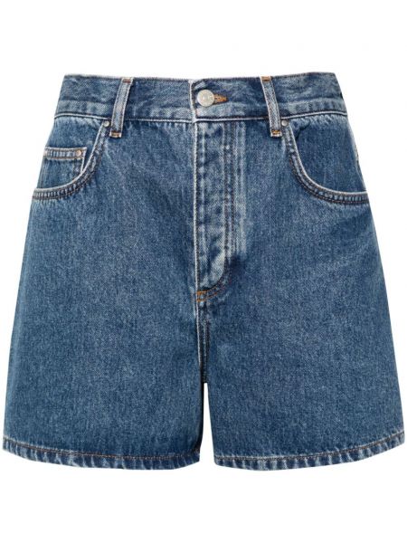 High waist jeans shorts Claudie Pierlot blau