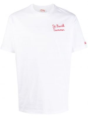 Bavlněná košile Mc2 Saint Barth bílá