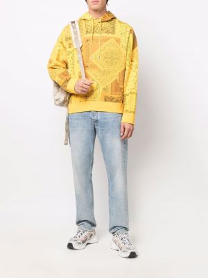 Kapučdžemperis ar lāsīšu rakstu Kenzo dzeltens