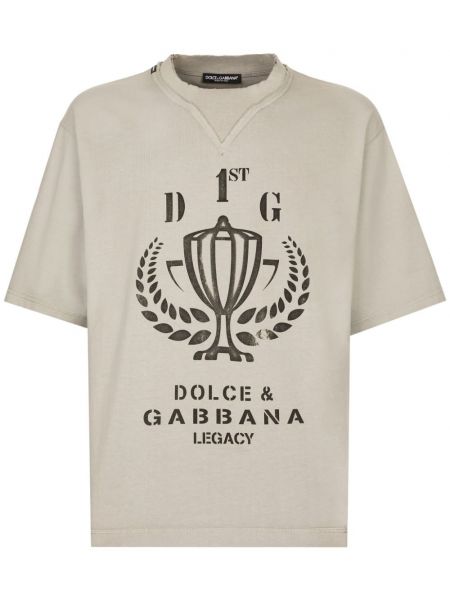 T-shirt Dolce & Gabbana grå