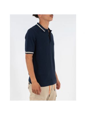 Polo slim fit Fred Perry azul