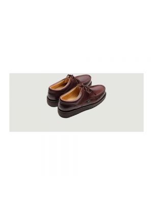 Zapatos derby de cuero Paraboot marrón