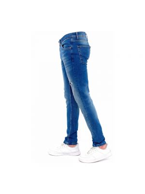 Slim fit skinny jeans True Rise blau