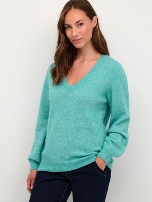 Пуловер Cream зелено