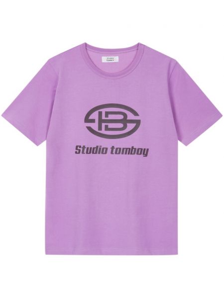 T-shirt Studio Tomboy lilla