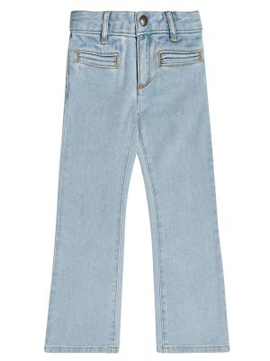 Flared jeans for jenter Bonpoint blå