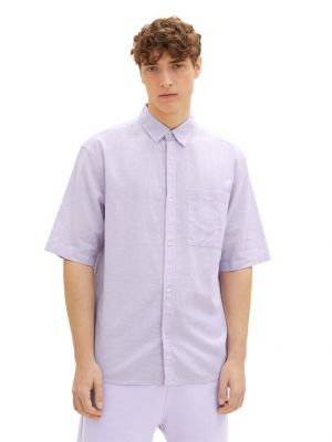 Džinsiniai marškiniai Tom Tailor Denim violetinė