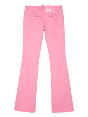 Alt laienevad teksapüksid Dsquared2 roosa