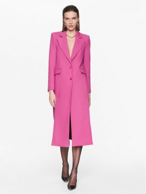 Kabát Patrizia Pepe rózsaszín