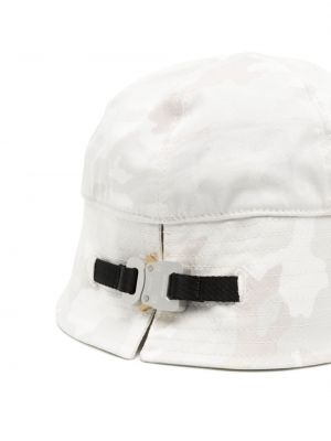 Mütze mit schnalle mit camouflage-print 1017 Alyx 9sm weiß