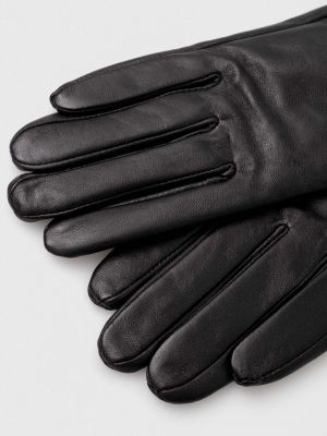 Kožne rukavice Answear Lab crna
