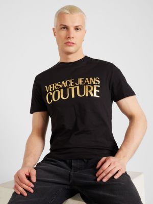 Тениска Versace Jeans Couture черно