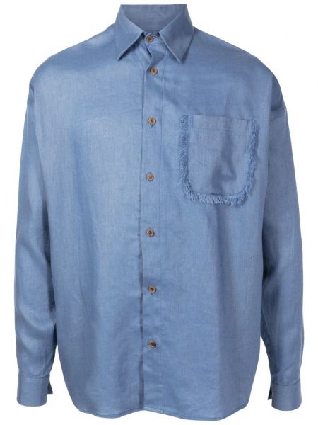 Chemise avec poches Misci bleu