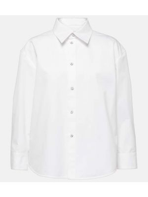 Camicia di cotone Jil Sander bianco
