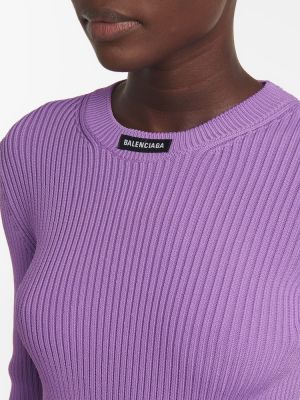 Jersey de tela jersey Balenciaga violeta