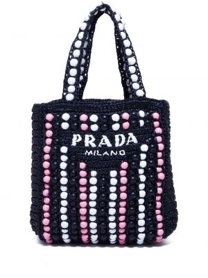 Nákupná taška s korálky Prada Pre-owned