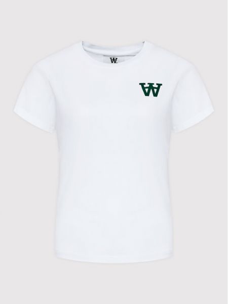 Koszulka polo Wood Wood - biały