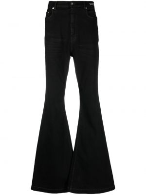 Flared jeans Rick Owens Drkshdw svart