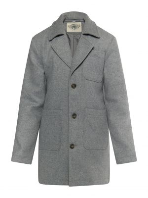Μελανζέ παλτό Dreimaster Vintage γκρι