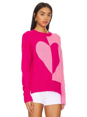Jersey de tela jersey con corazón Beach Riot rosa
