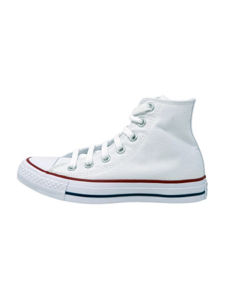Sneakersy bawełniane z nadrukiem Converse białe