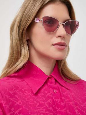 Ochelari de soare Swarovski roz