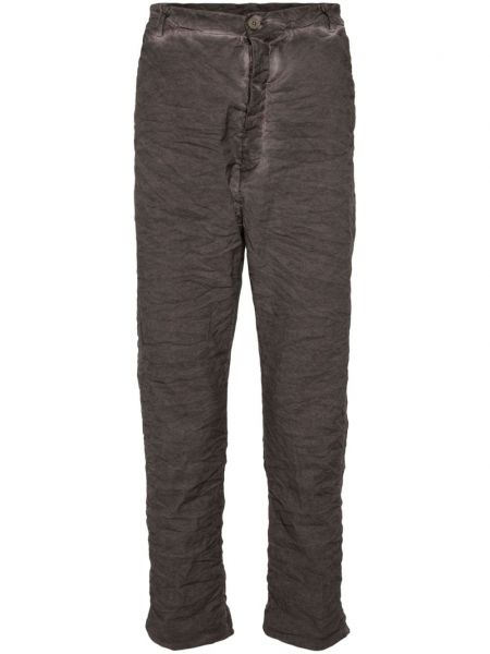Rovné kalhoty Poème Bohémien šedé
