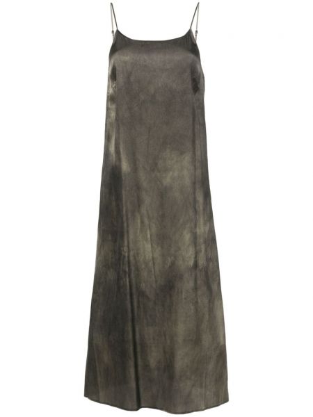 Sukienka midi z nadrukiem w abstrakcyjne wzory Uma Wang