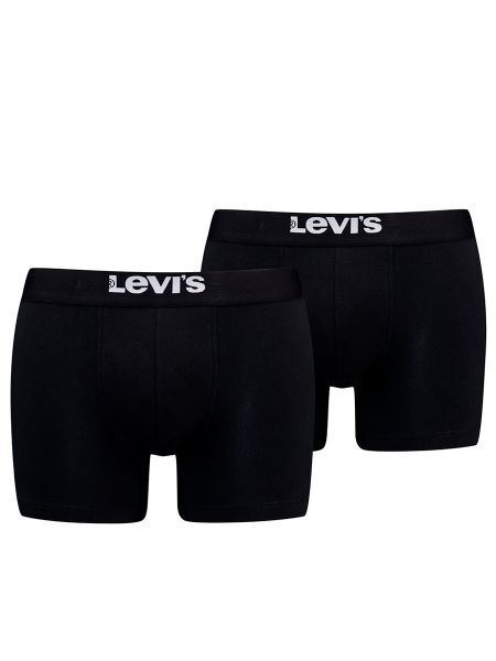 Boxers de algodón Levi's negro