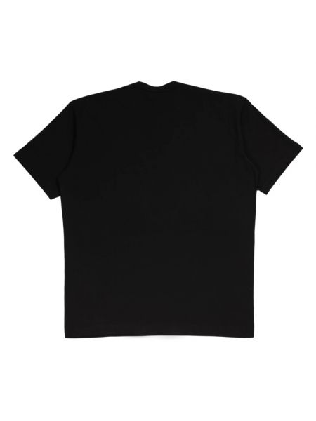 Camiseta de algodón Comme Des Garçons negro