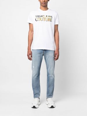 T-shirt mit print Versace Jeans Couture weiß