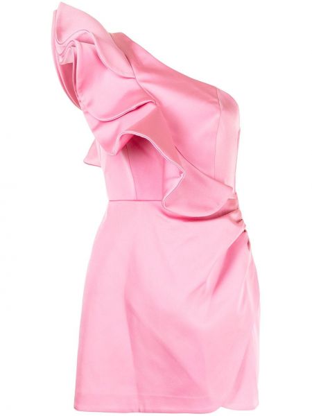 Mini vestido con volantes Keepsake The Label rosa