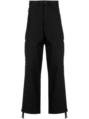 Egyenes szárú nadrág Moncler fekete