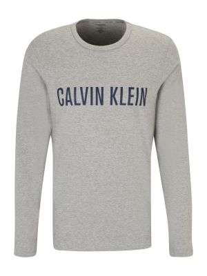 Hosszú ujjú póló Calvin Klein Underwear szürke