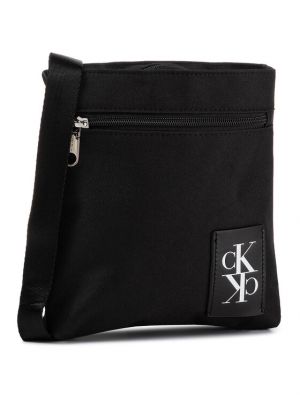 Športová taška bez podpätku Calvin Klein Jeans čierna
